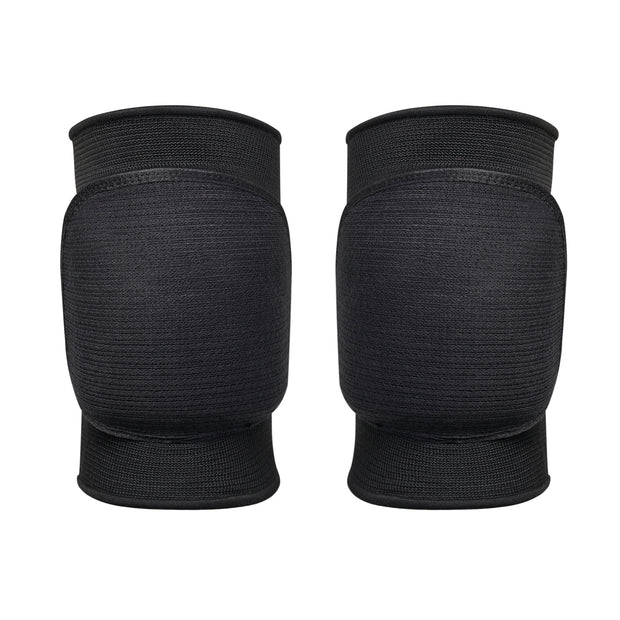 Deluxe Padded Judo/Ju Jitsu Knee Pads-Black