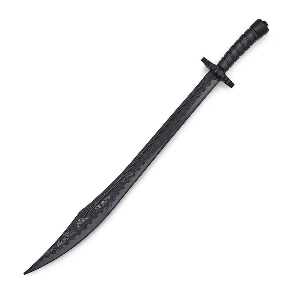 Black Polypropylene Kung Fu Broadsword-37"