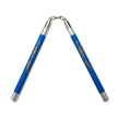Deluxe Foam Speed Nunchucks with Chain-Blue/Silver-11
