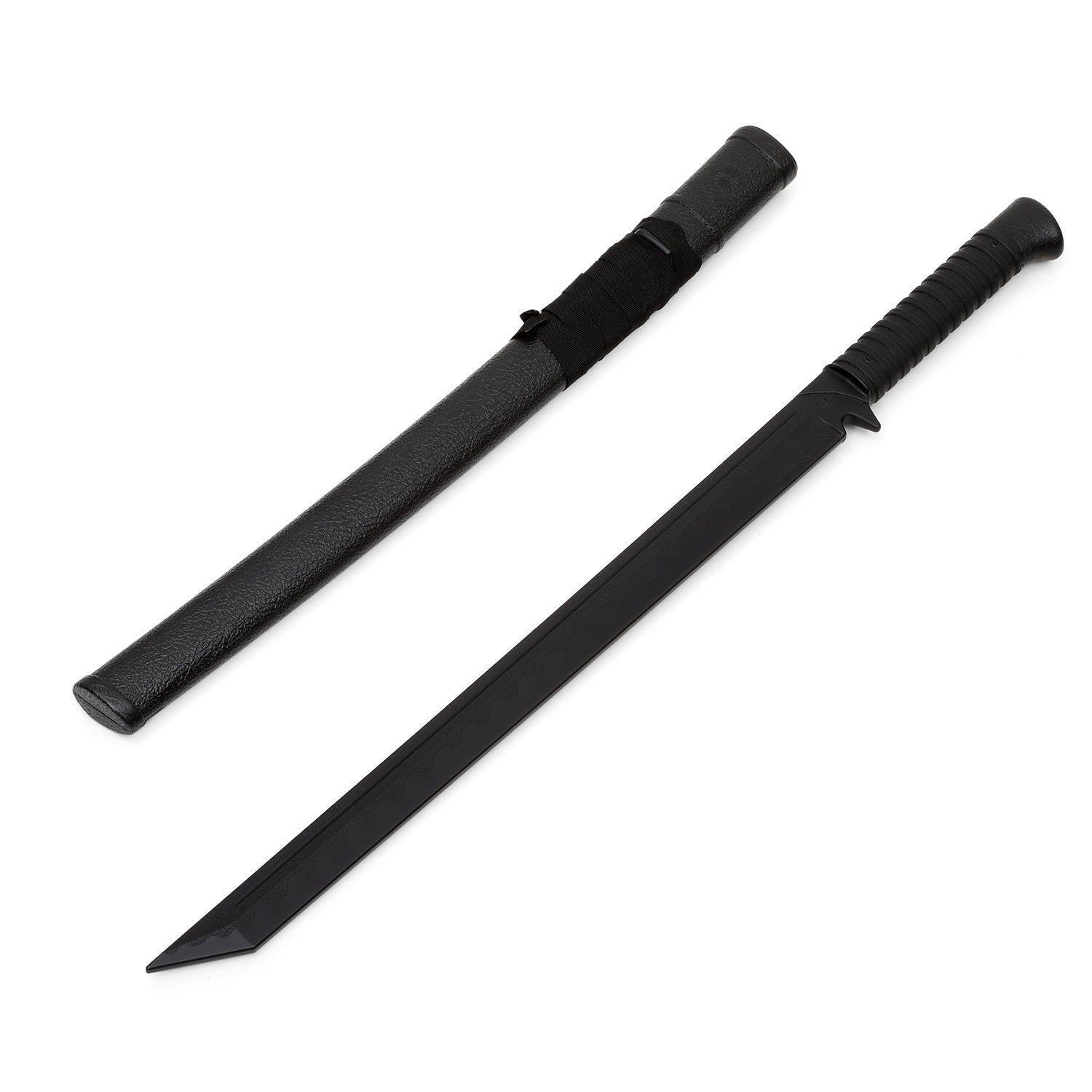 Black Polypropylene Ninja Gatana with Scabbard-28