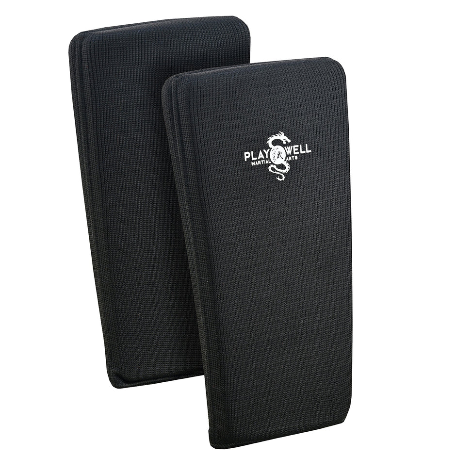 Elasticated Full Contact Forearm Guard-Black (Padded Both Sides)