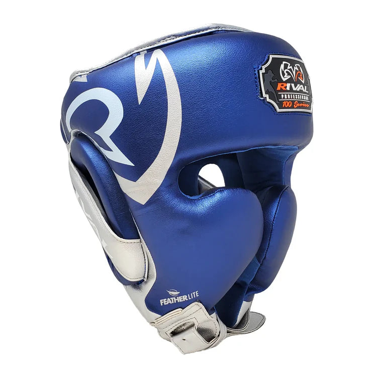 Rival Boxing RHG100 Professional Sparring Head Guard-Blue