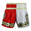 Muay Thai Competition Royalty Fight Shorts-White