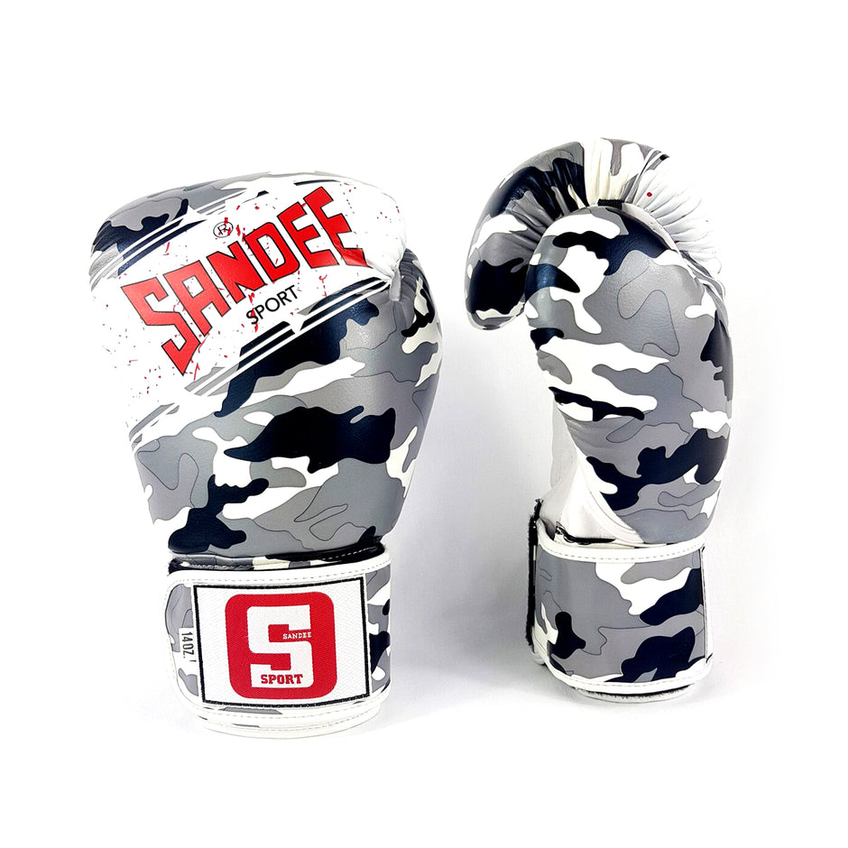 Sandee Sport Muay Thai Boxing Gloves-Camo