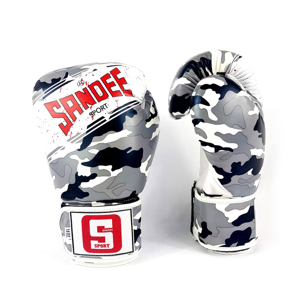 Sandee Sport Muay Thai Boxing Gloves-Camo