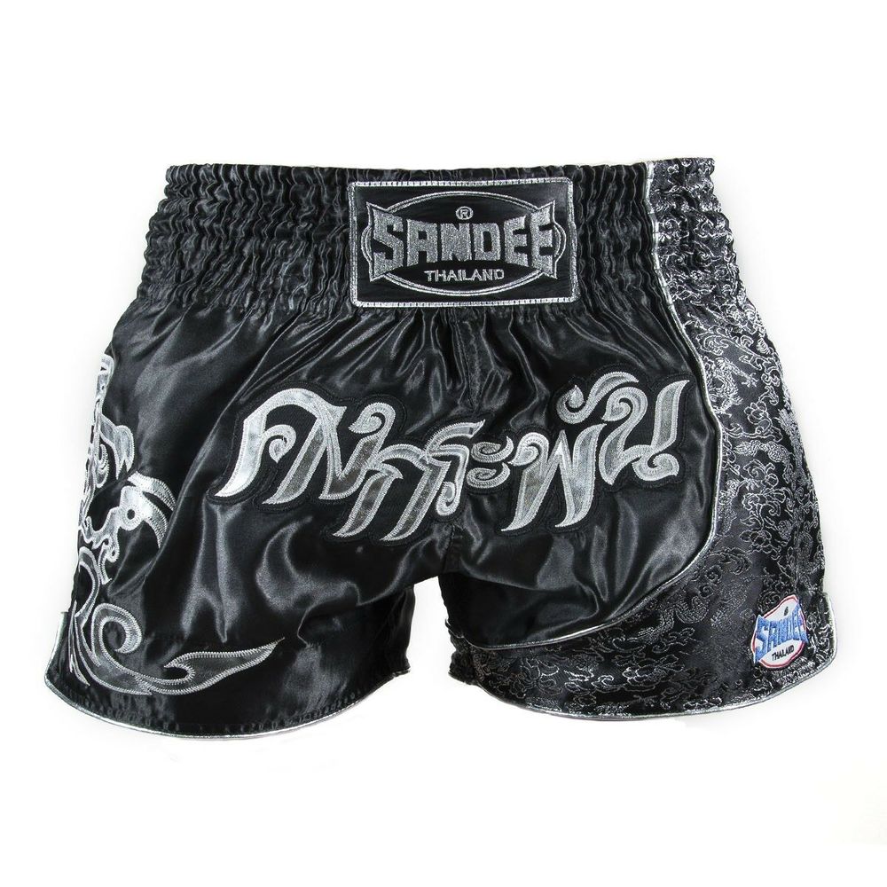 Sandee Unbreakable Muay Thai Shorts-Black