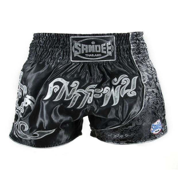 Sandee Unbreakable Muay Thai Shorts-Black