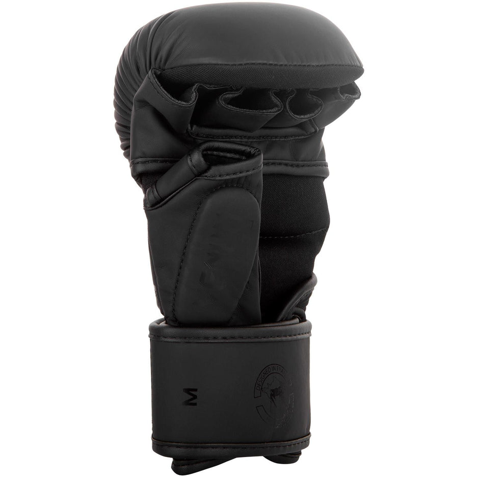 Venum MMA Challenger 7oz Sparring Gloves-Black/Black