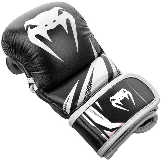 Venum MMA Challenger 7oz Sparring Gloves-Black/White