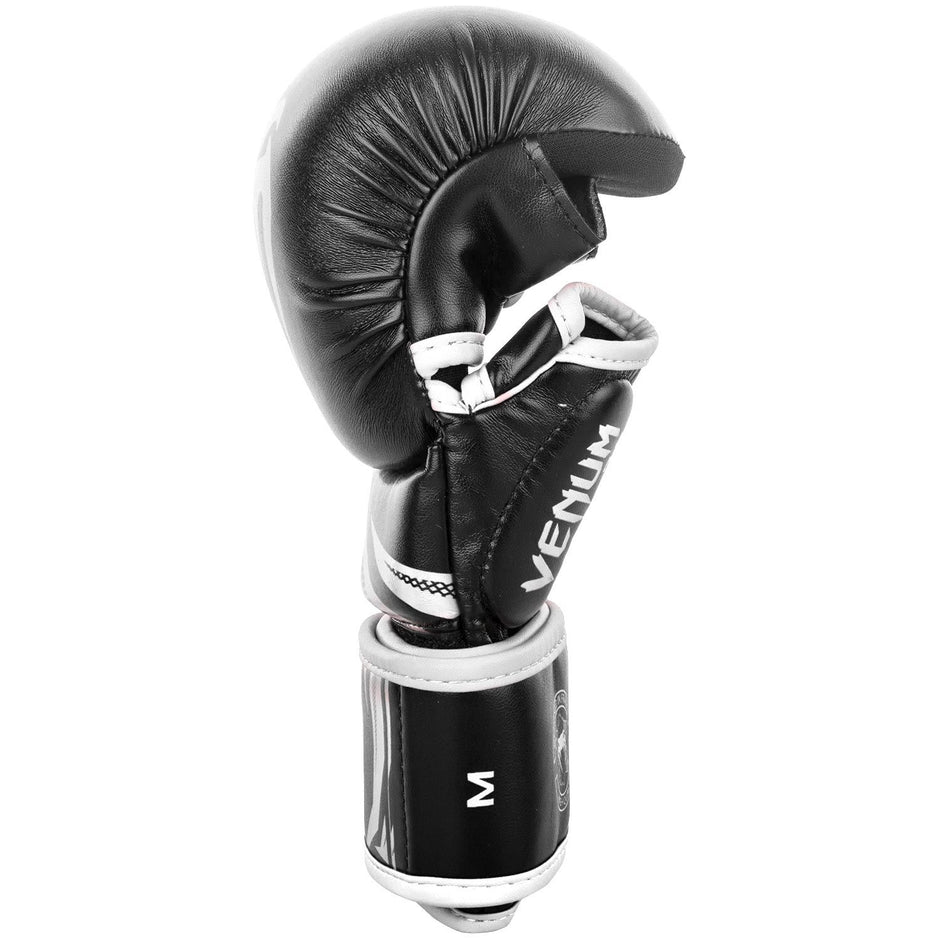 Venum MMA Challenger 7oz Sparring Gloves-Black/White