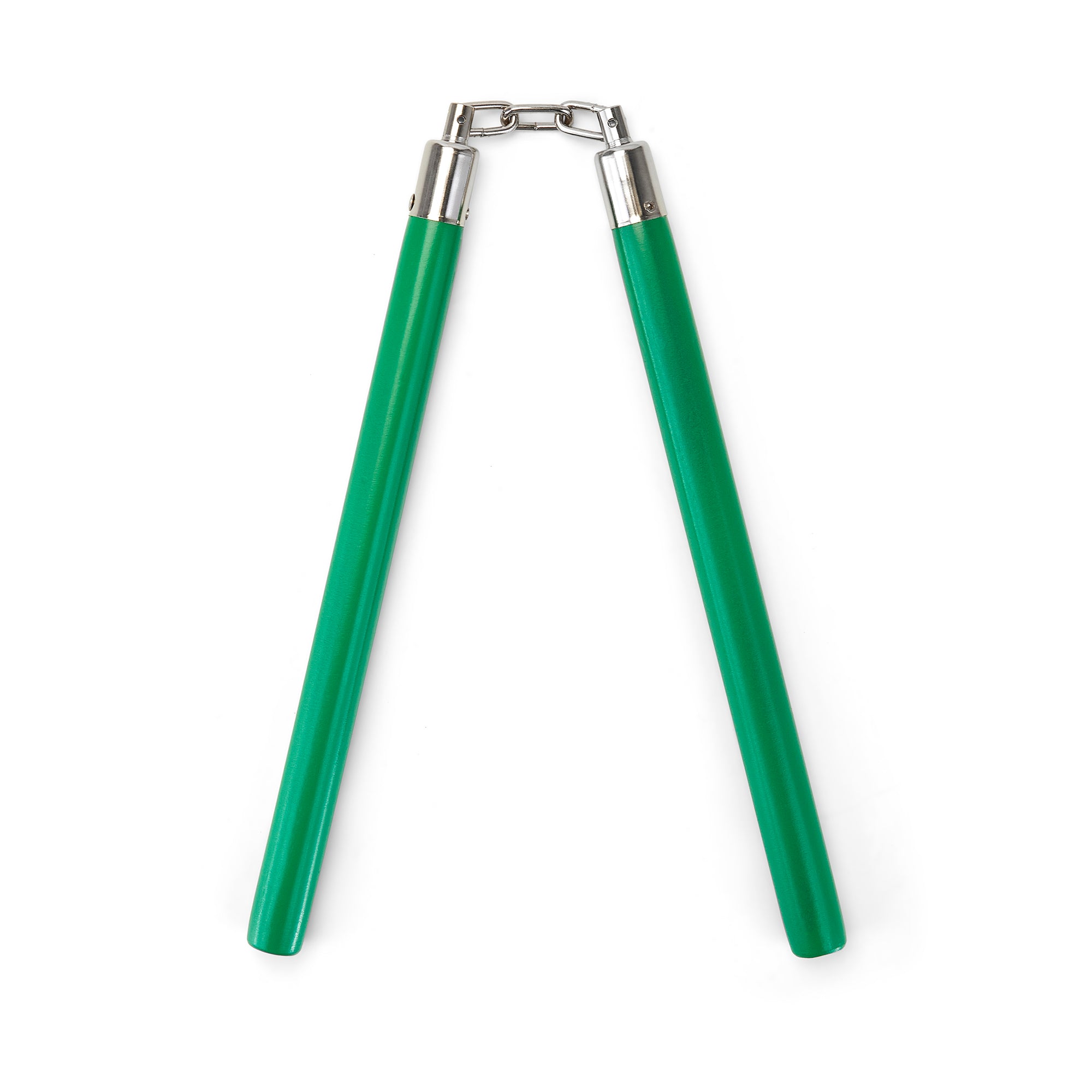 Green Competition Wooden Speed Nunchucks Chain-11