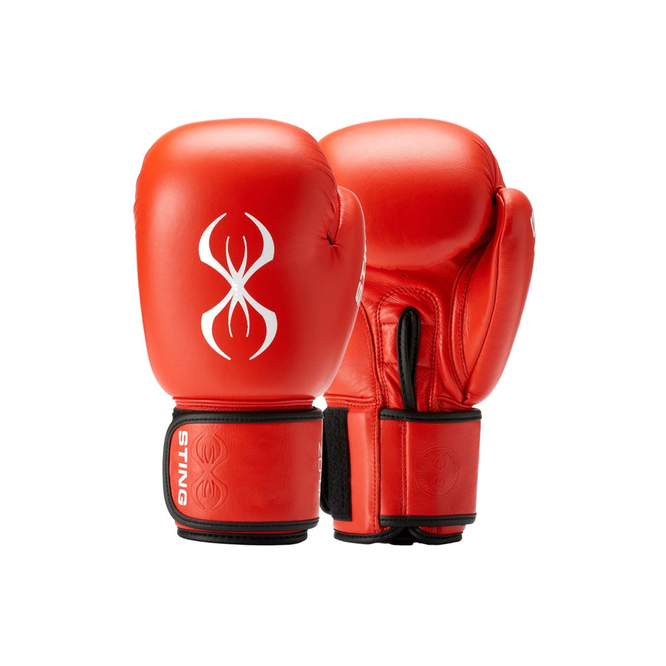 Sting Competition Approved Boxing Gloves 2:0-Red