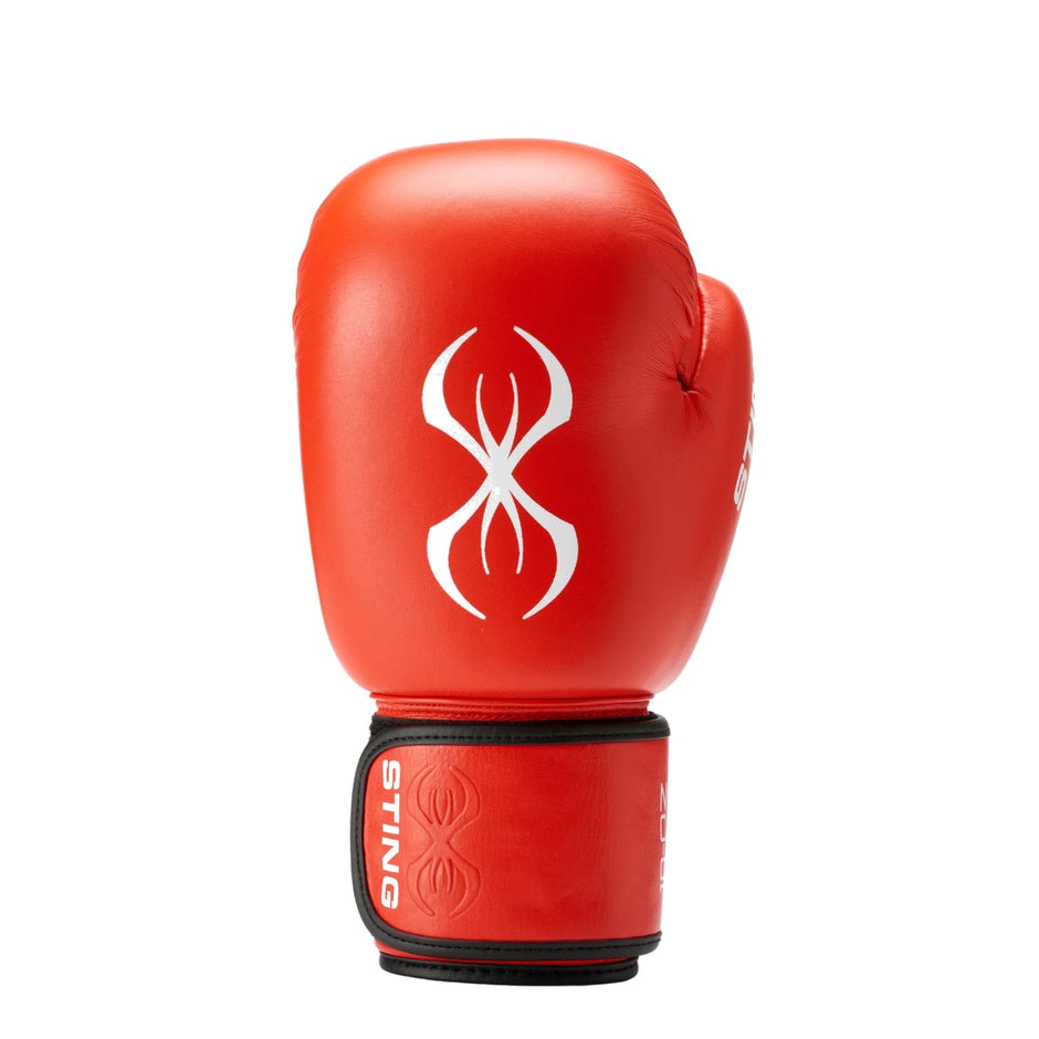 Sting Competition Approved Boxing Gloves 2:0-Red