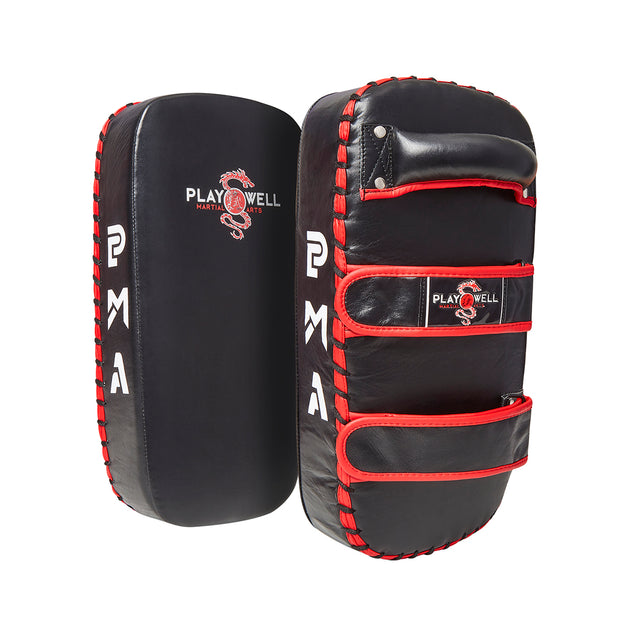 Pro Thai Kick Genuine Leather Pads-Single