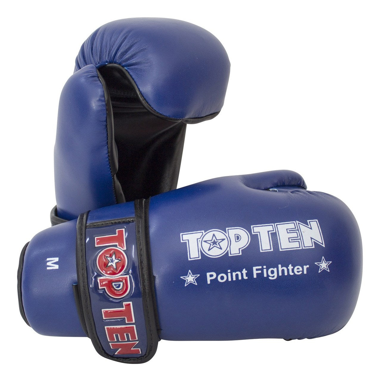 Top Ten Pointfighter Sparring Gloves-Blue