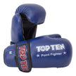 Top Ten Pointfighter Sparring Gloves-Blue