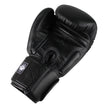Twins BGVL3 Leather Boxing Gloves-Black
