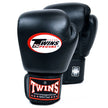 Twins BGVL3 Leather Boxing Gloves-Black