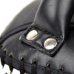 Twins KPL10 Curved Leather Thai Kick Pads-Black
