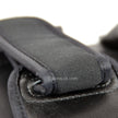Twins KPL10 Curved Leather Thai Kick Pads-Black