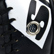 Twins KPL10 Curved Leather Thai Kick Pads-Black