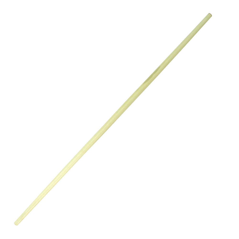 Bo Staff White Wax: Tapered Both Ends-72