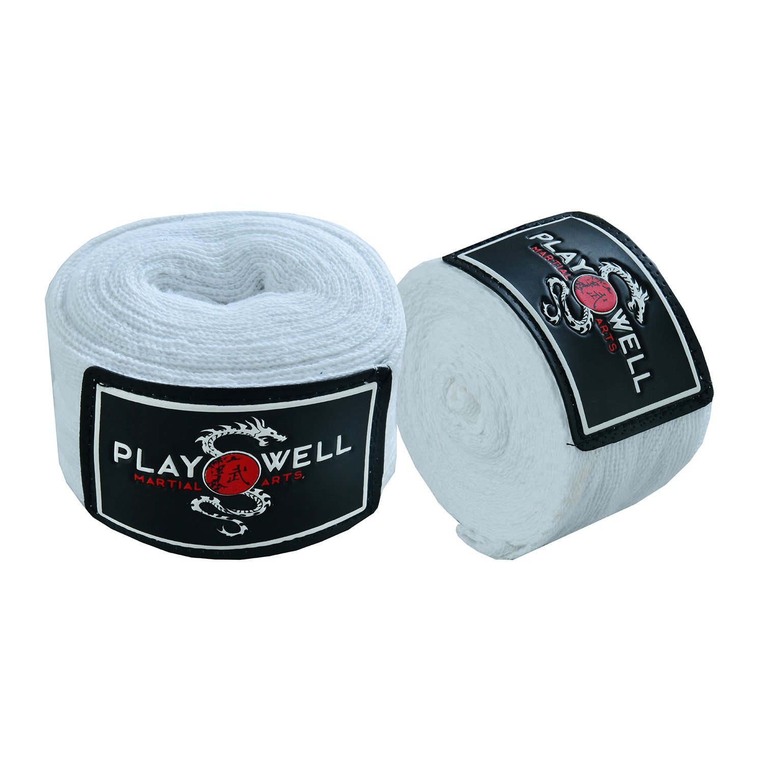 Boxing Elasticated Cotton White Hand Wraps-4M